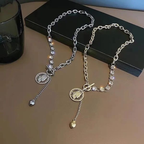 Coin elegant necklace. Price 140 taka only 🌺Silver and golden both Available
