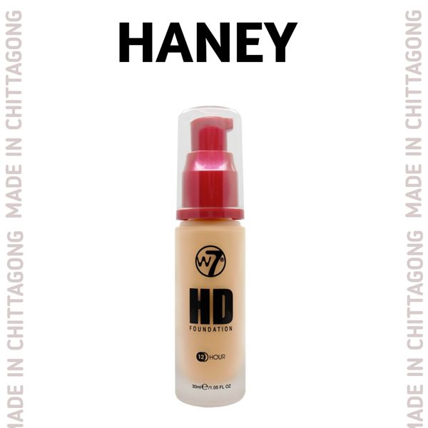 W7 12 Hour Hd Foundation ( 3 shade)