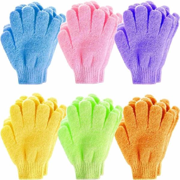 Bath hand gloves
