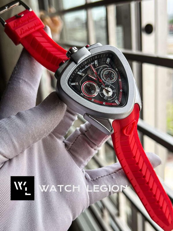 LAMBORGHINI RED BELT RED DIAL