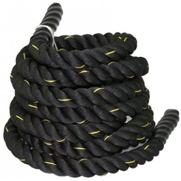 PROFESSIONAL GYM BATTLE ROPE 38mm X 12m