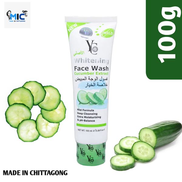 YC Whitening Face Wash Green Tea Extract(100ml)