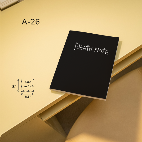 A-26 Death Note Notebook