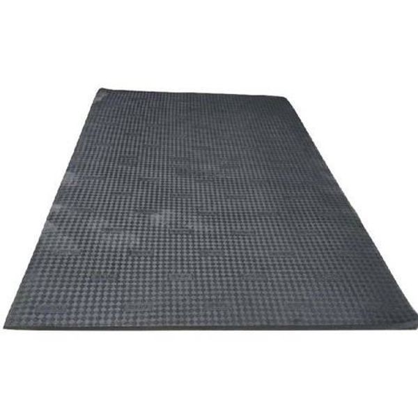 Black Diamond Top Anti-Slip Rubber Buffalo Mat, For Animals Injury Protection
