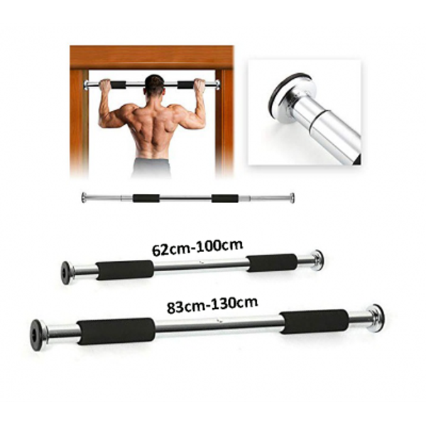 Heavy duty doorway gym pull up bar