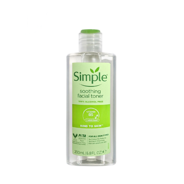 Simple Kind to Skin Soothing Facial Toner 200ml - 03856