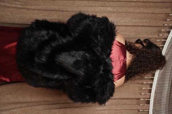 LIMITED EDITION Panther Faux Fur Coat - Image 3