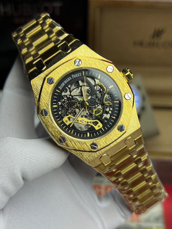 Audemars Piguet Skeleton Chain Gold Automatic