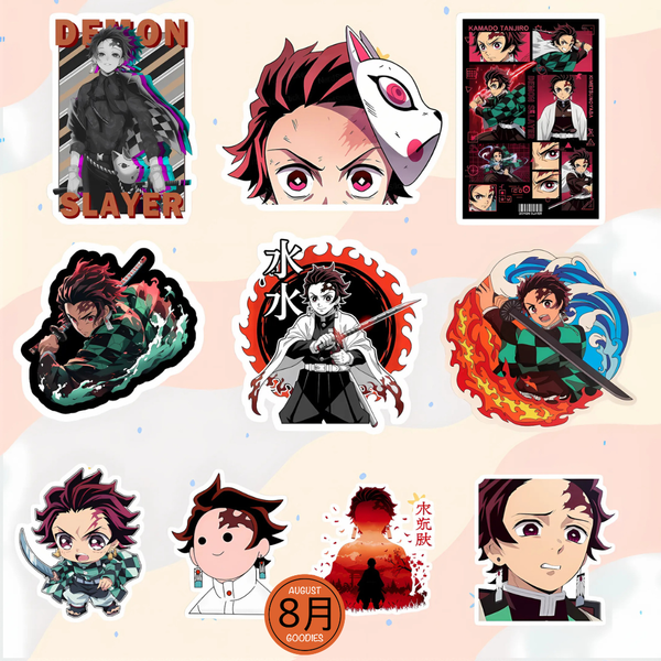 Tanjiro Kamado Demon Slayer Stickers
