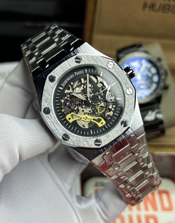 Audemars Piguet Skeleton Chain Silver Automatic