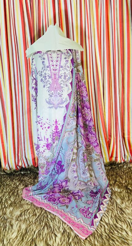 Zamzam Swiss Lawn 3 Piece (Original)