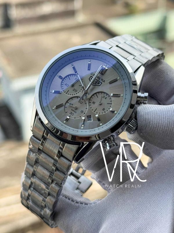 TAG HEUER 3 CHRONO GREY DIAL