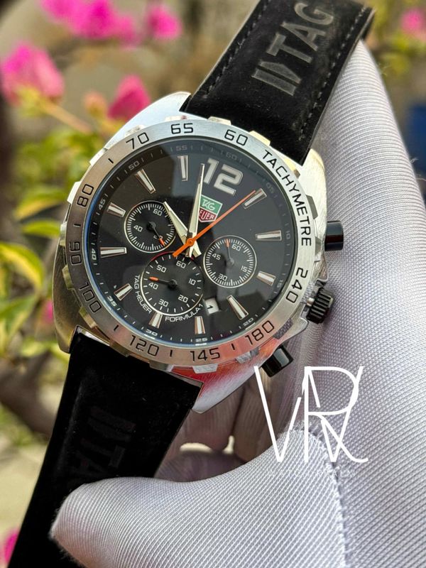 TAG HEUER ANNIVERSARY GULF BLACK DIAL