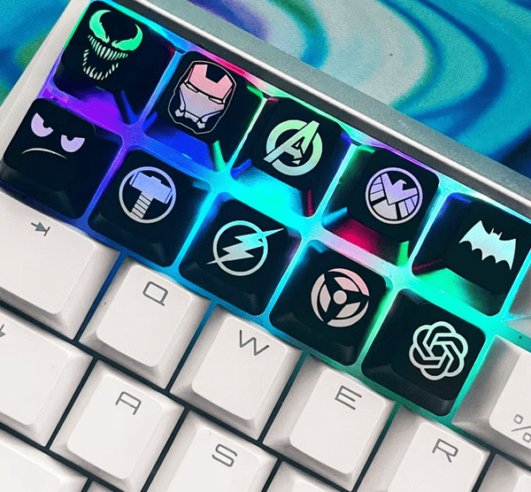 R4 ABS Backlit Keycaps- Set of 12 Keys