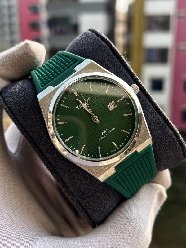 Tissot Prx Full Green AA Waffle