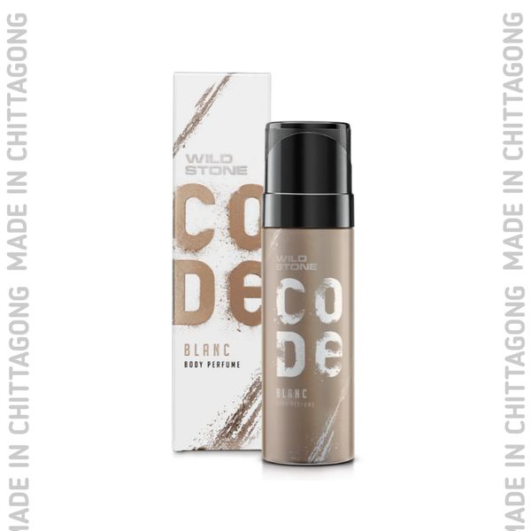 Wild Stone CODE Blanc Body Perfume 120 ml (made in India)