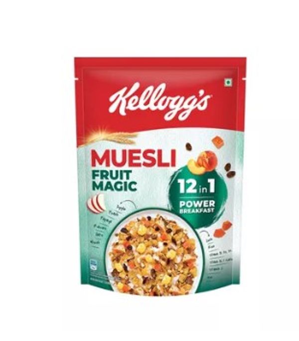 Kellogg's Muesli Breakfast Cereal Fruit Magic 500 gm