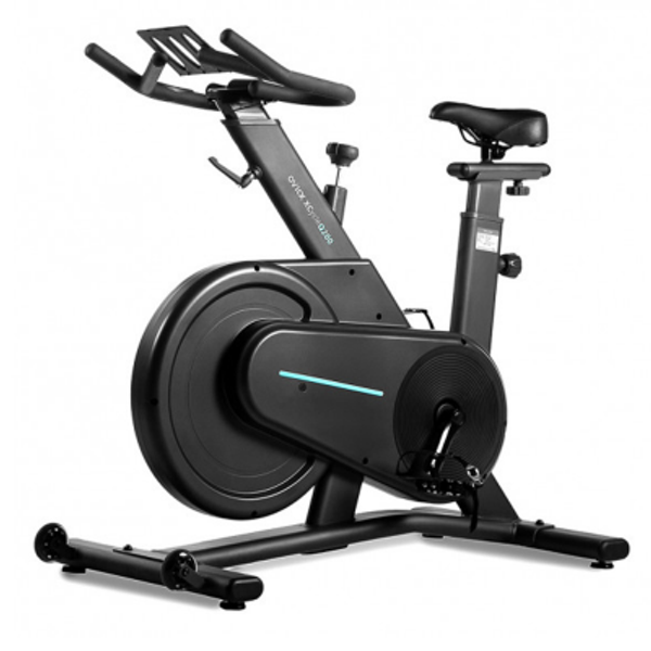 OVICX Q200 Magnetic Spinner Home Workout Exercise Bike with App support via Bluetooth Customizable Seat & Bullhorn Handlebars