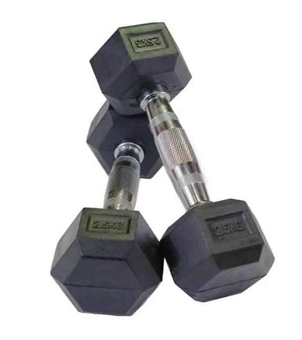 2.5kg 1pair total 5kg Hex dumbbell