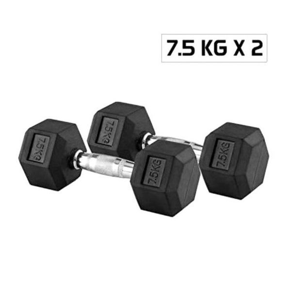 7.5kg 1pair total 15kg Hex dumbbell