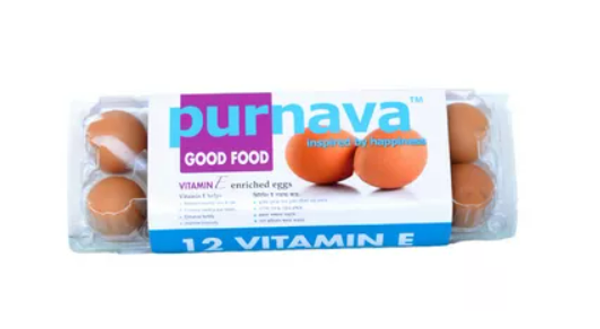 Purnava Vitamin E Eggs 12 pcs