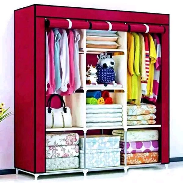 3 layer cloth wardrobe