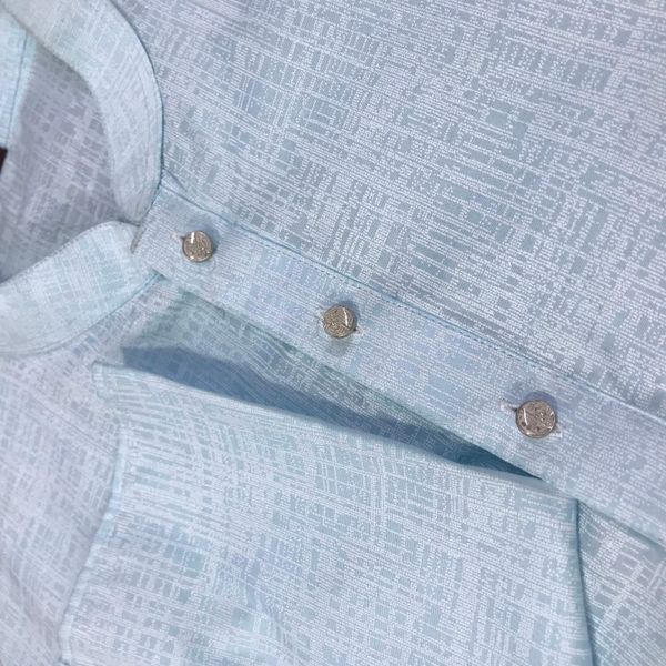 Cotton Light Blue Panjabi