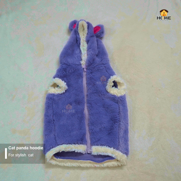 Cat panda hoodie custome