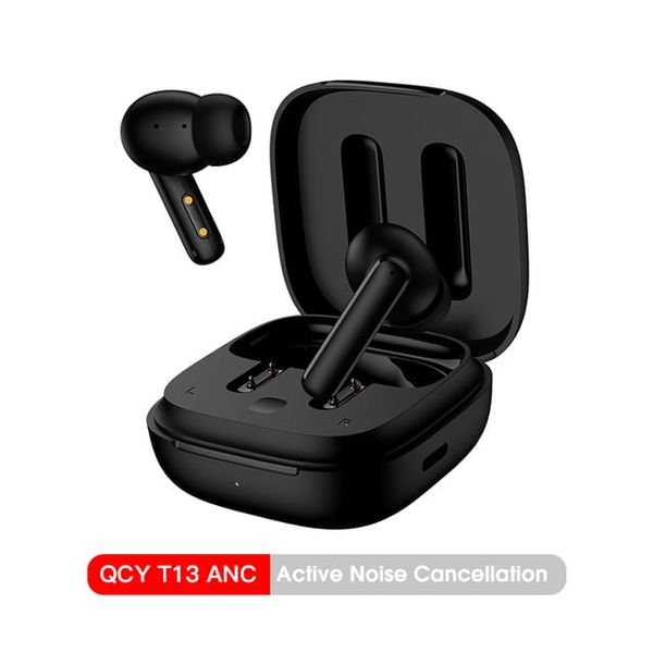QCY T13 ANC TWS Earbuds- Black Color