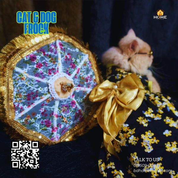 Latest Exclusive Cat Frock (custome)