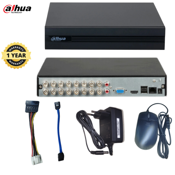 Dahua XVR1B16-I 16-Channel Penta-brid Compact Digital Video Recorder