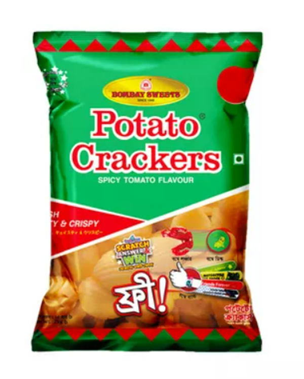 Bombay Sweets Potato Cracker (Free Surprise Toy) 25 gm