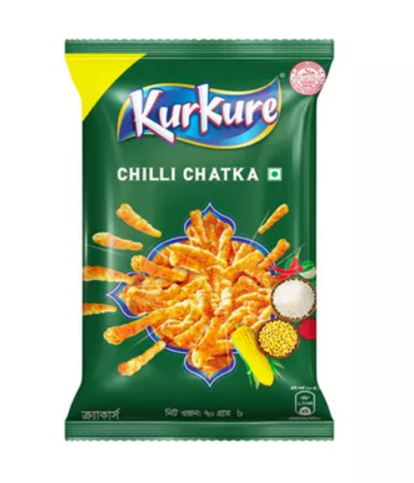 Kurkure Chilli Chatka Chips 70 gm