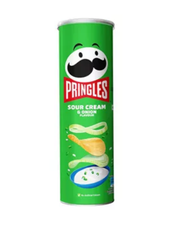 Pringles Sour Cream & Onion Potato Chips 134 gm