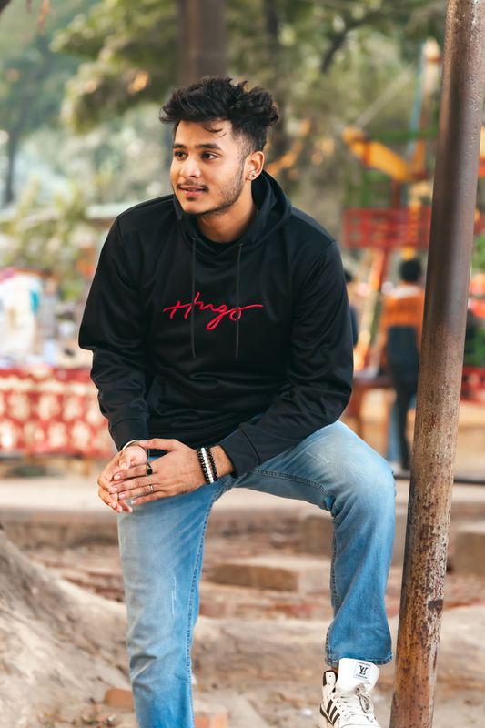 HB2 Hoodie Black