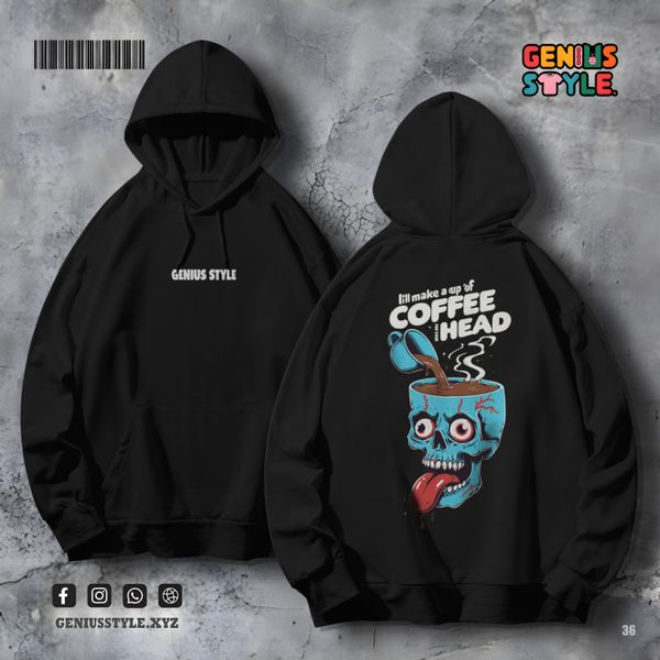 Coffee Head Premium Hoodie - 36