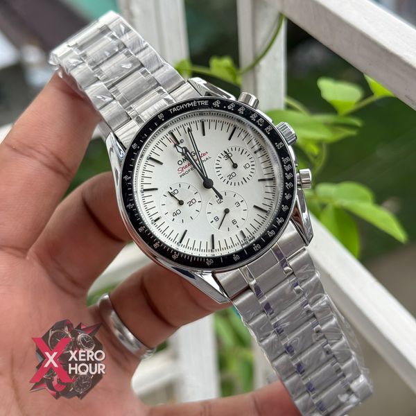 Omega Speadmaster Chronograph Sereis | White Dial