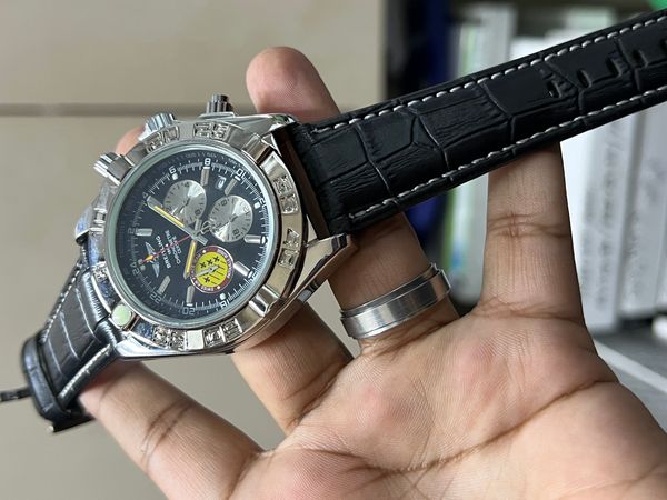 BREITLING CHRONO BLACK BELT BLACK DIAL
