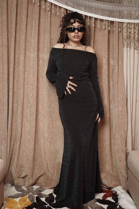 Moonlight Ruched Maxi Dress