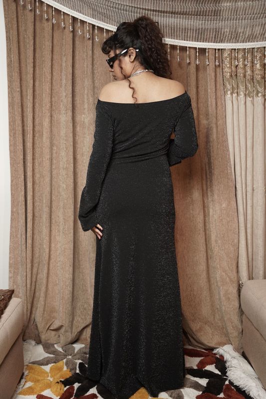 Moonlight Ruched Maxi Dress - Image 3