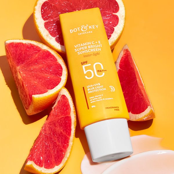 Dot & key Vitamin C + E Sunscreen, SPF 50+ PA++++ -(80gm) & -(50gm)