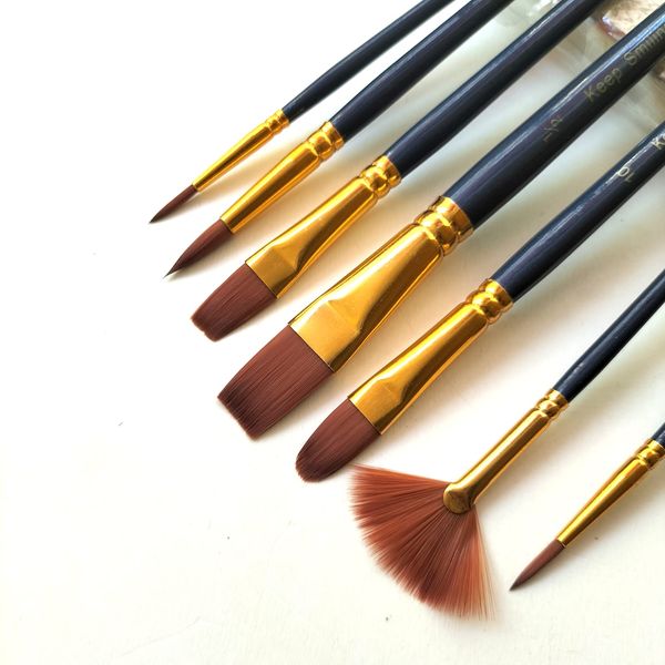 Premium quality  Brushes 7 pc Sets,