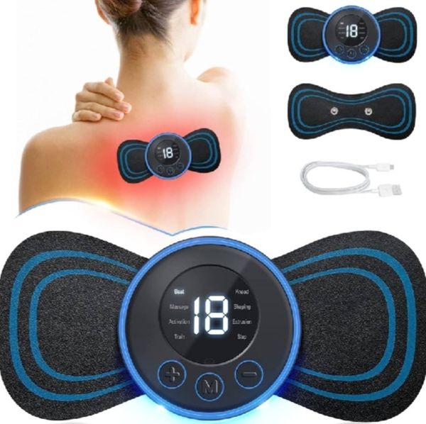 Mini Massager EMS Mini Pain Relief Massager Machine Butterfly body's Massager