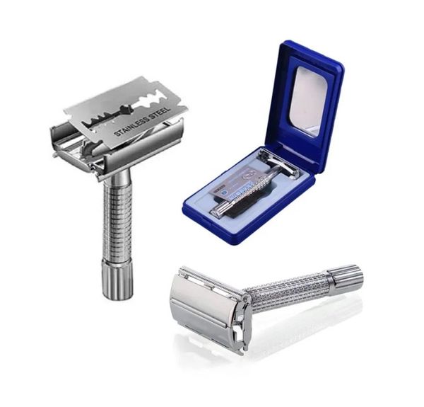 Safety Razor Stainless Steel Double Edge Men's Comfortable Safety Shaving Razor