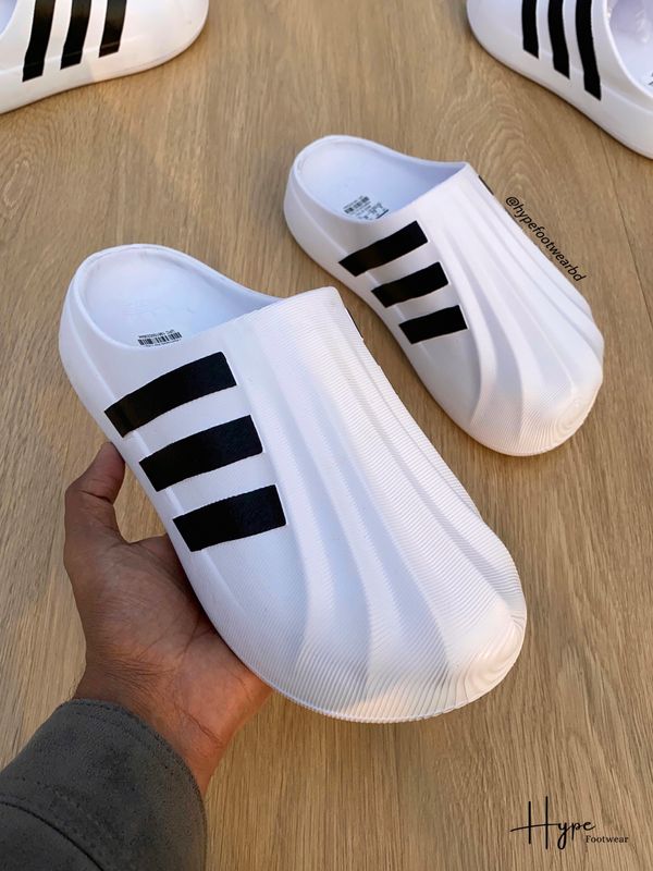 Adidas Adifom Superstar Mules (White)