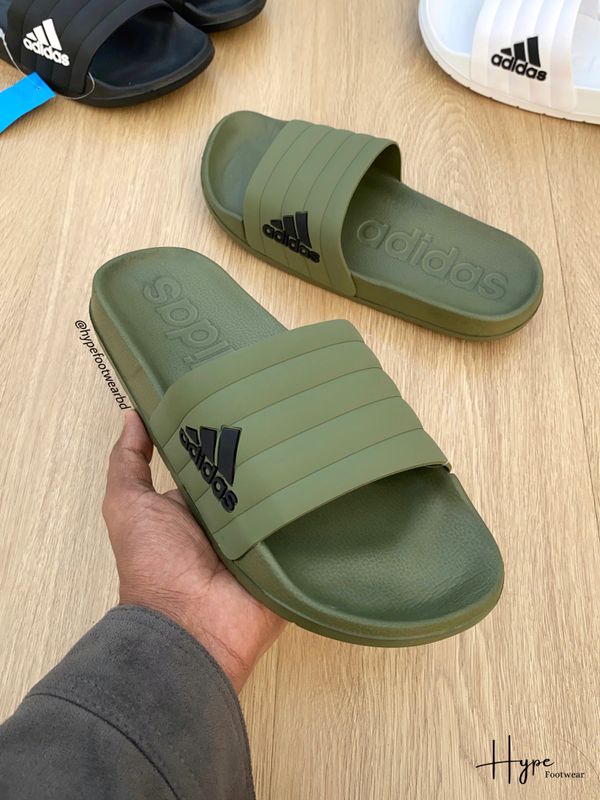 Adidas Adilette Slide (Green)