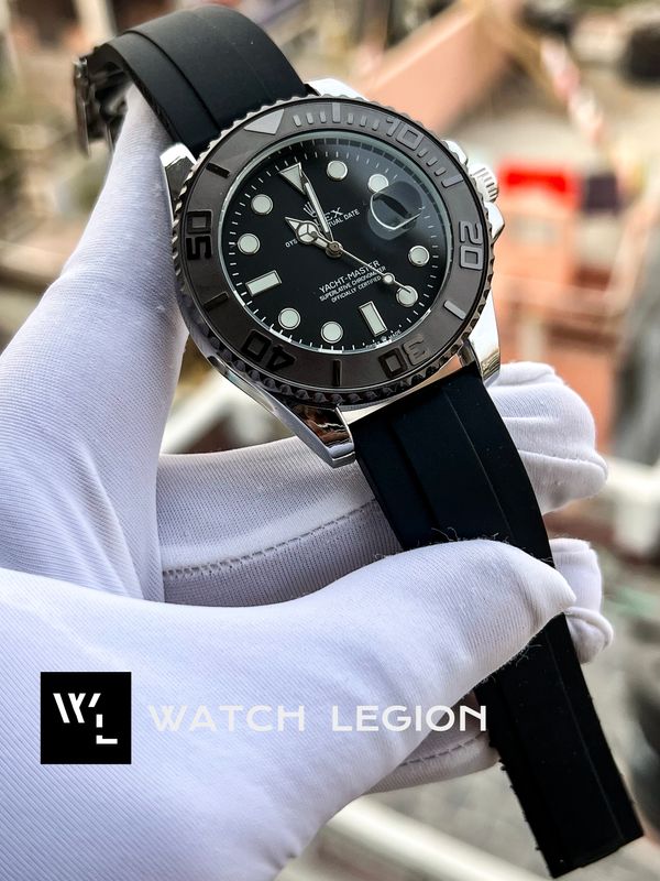 ROLEX YACTH MASTER SILVER