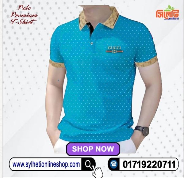 Gucci Premium Polo T-Shirt For Men (Code: 1835400)