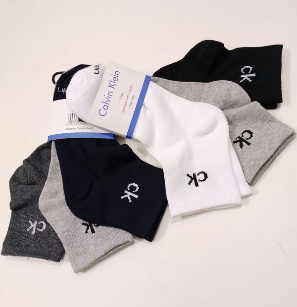 Calvin Klein Men's Original Sock's Combo (3 Pairs)