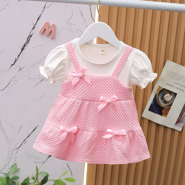 Imported đSummer Cotton Princess Dress â Korean Style Baby Girl Outfit